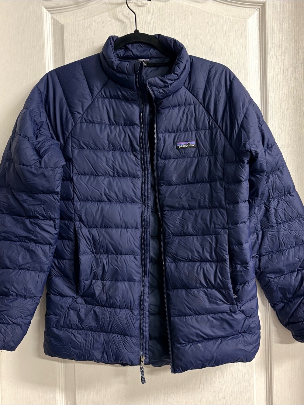 Patagonia Navy Blue Kids Puffer Jacket